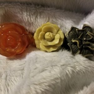 Flower rings